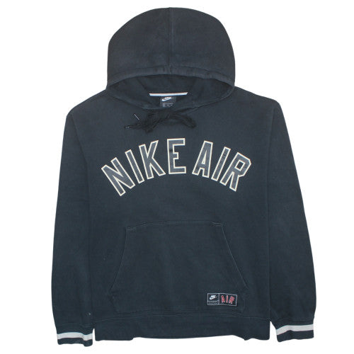 Mens UK Size 2XL Nike Black Pullover Hoodie