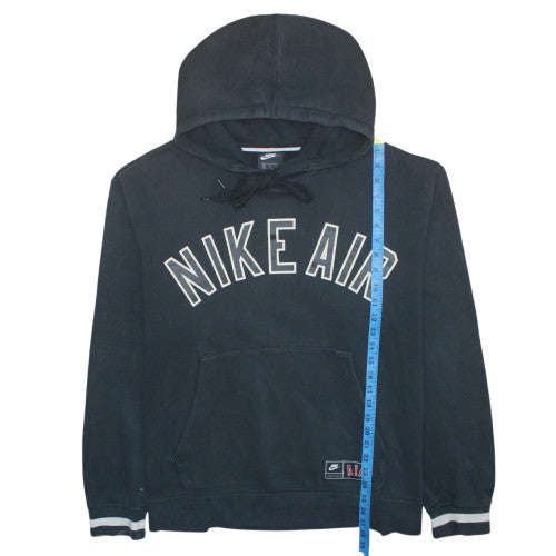 Mens UK Size 2XL Nike Black Pullover Hoodie