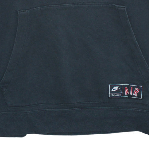 Mens UK Size 2XL Nike Black Pullover Hoodie