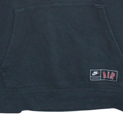 Mens UK Size 2XL Nike Black Pullover Hoodie