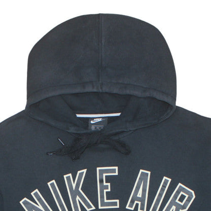 Mens UK Size 2XL Nike Black Pullover Hoodie