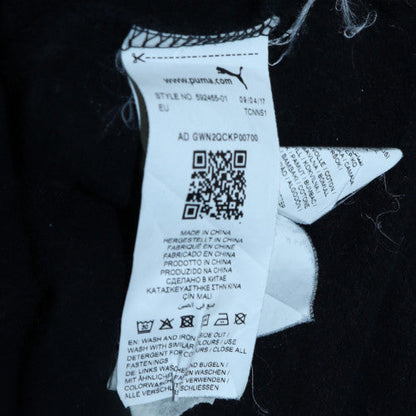 Mens UK Size L PUMA Black Full Zip Hoodie