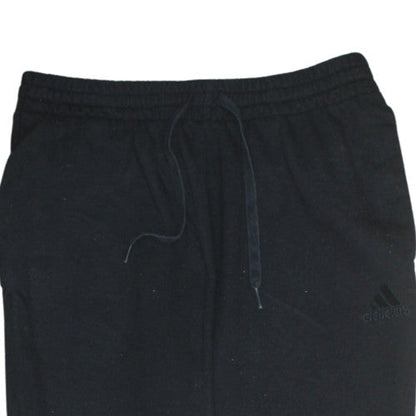 Adidas Mens Black Jogger Trousers 2XS Regular Fit Sportswear