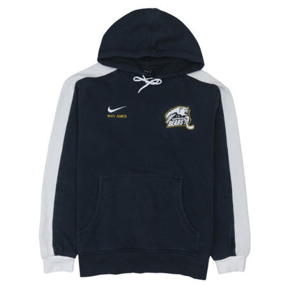 Mens UK Size L Nike Blue Pullover Hoodie
