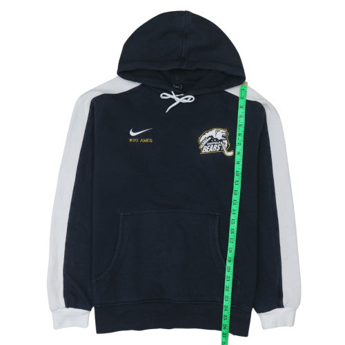 Mens UK Size L Nike Blue Pullover Hoodie