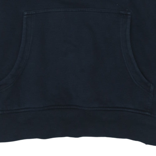 Mens UK Size L Nike Blue Pullover Hoodie