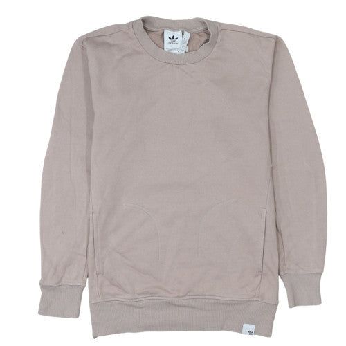 Mens UK Size S adidas Beige Pullover Sweatshirt