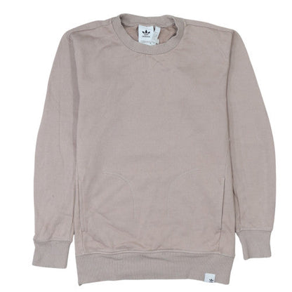 Mens UK Size S adidas Beige Pullover Sweatshirt