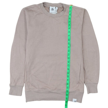 Mens UK Size S adidas Beige Pullover Sweatshirt