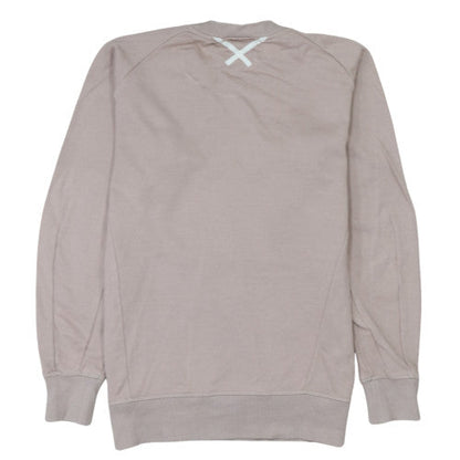Mens UK Size S adidas Beige Pullover Sweatshirt