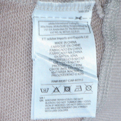 Mens UK Size S adidas Beige Pullover Sweatshirt