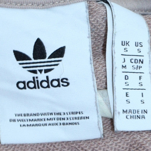 Mens UK Size S adidas Beige Pullover Sweatshirt
