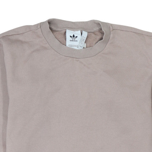 Mens UK Size S adidas Beige Pullover Sweatshirt