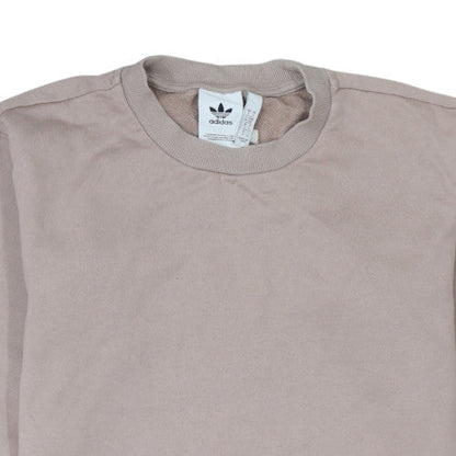 Mens UK Size S adidas Beige Pullover Sweatshirt