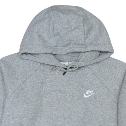 Mens UK Size L Nike Grey Pullover Hoodie