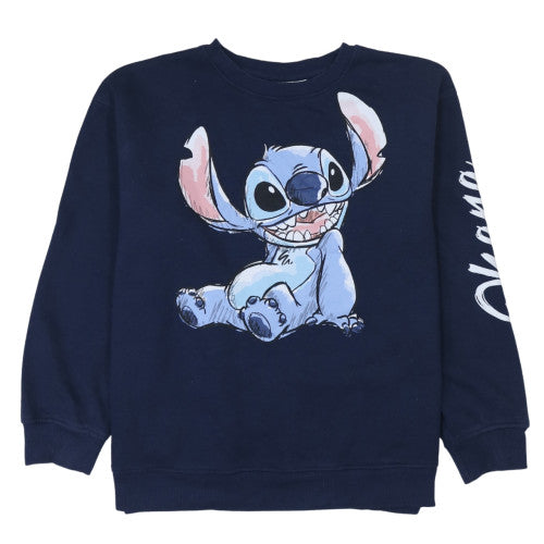 Teens UK Size M Disney Blue Pullover Sweatshirt