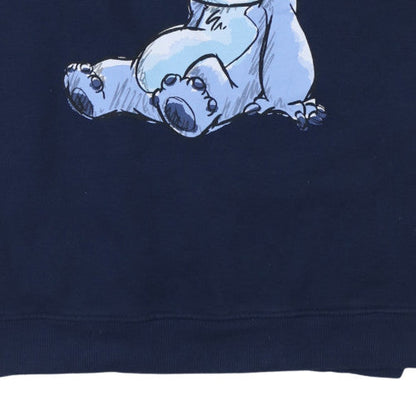 Teens UK Size M Disney Blue Pullover Sweatshirt