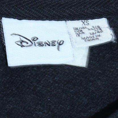 Womens UK Size XS Disney Black Pullover Sweatshirt
