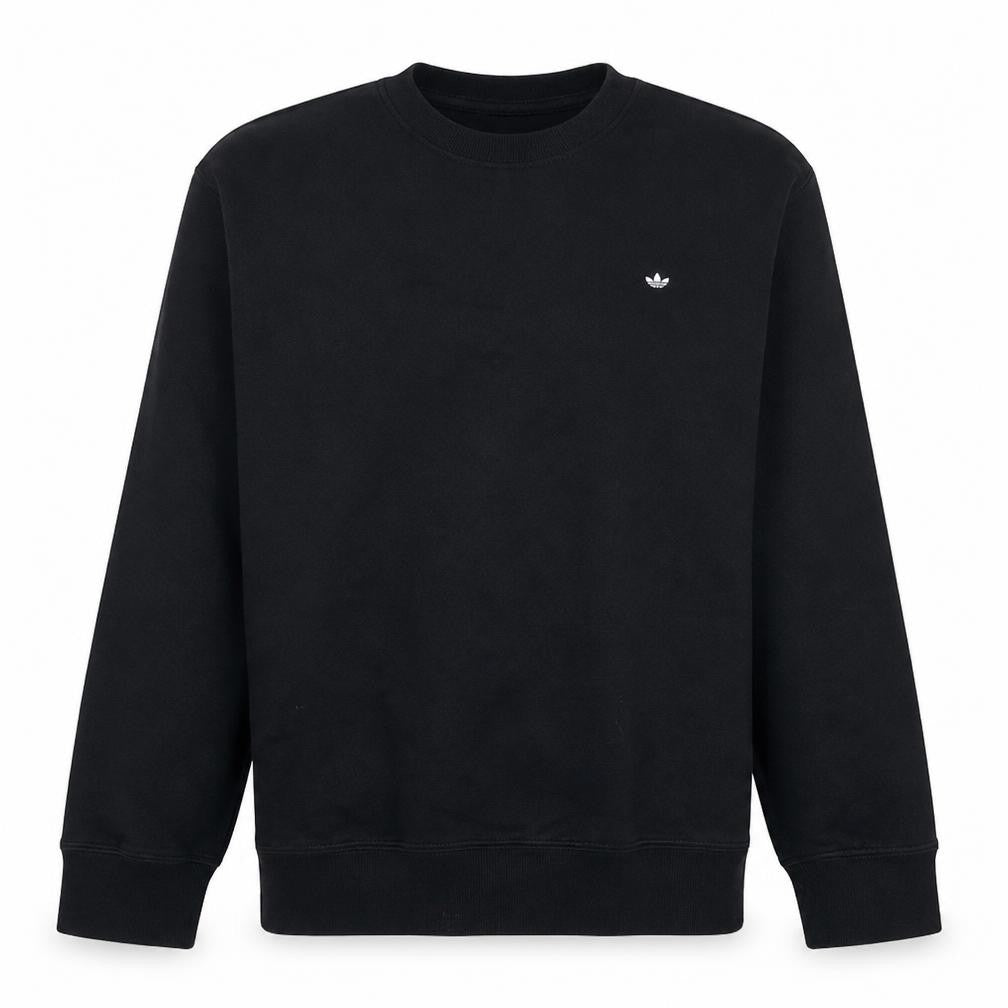 Mens UK Size M adidas Black Pullover Sweatshirt