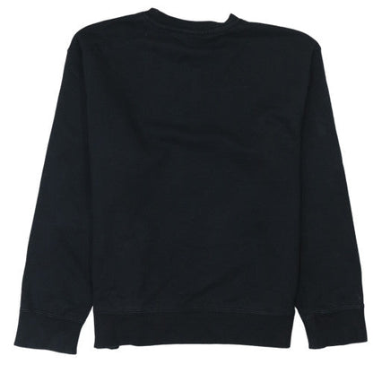 Mens UK Size M adidas Black Pullover Sweatshirt