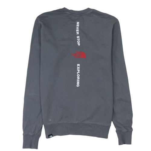 Mens UK Size M The North Face Grey Pullover Sweatshirt