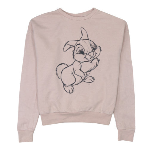 Womens UK Size S Disney Beige Pullover Sweatshirt