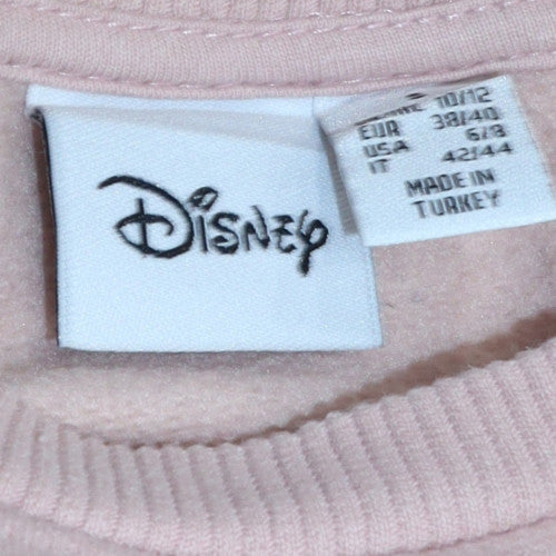 Womens UK Size S Disney Beige Pullover Sweatshirt