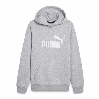 Mens UK Size M PUMA Grey Pullover Hoodie