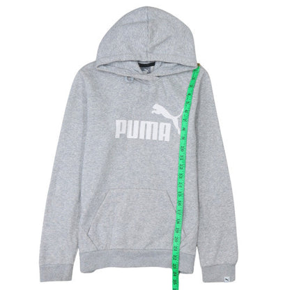 Mens UK Size M PUMA Grey Pullover Hoodie