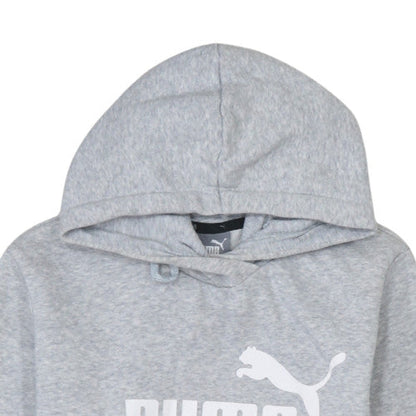 Mens UK Size M PUMA Grey Pullover Hoodie