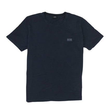Hugo Boss Men's Black Cotton Crew Neck Short Sleeve T-Shirt Size M