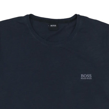 Hugo Boss Men's Black Cotton Crew Neck Short Sleeve T-Shirt Size M