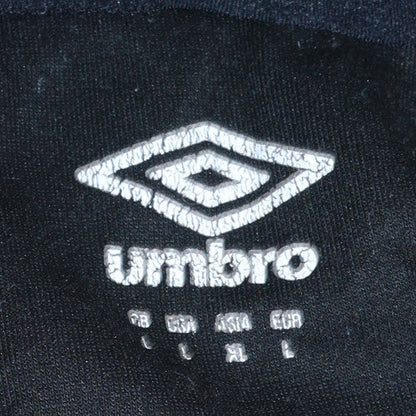 Mens UK Size L Umbro Black Full Zip Hoodie