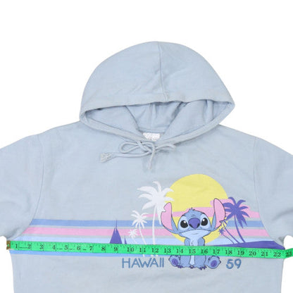 Womens UK Size M Disney Blue Pullover Hoodie