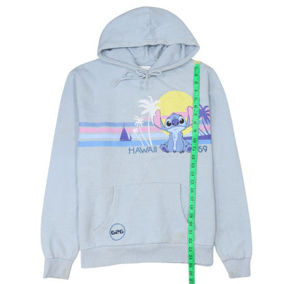 Womens UK Size M Disney Blue Pullover Hoodie