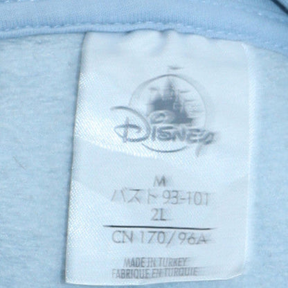 Womens UK Size M Disney Blue Pullover Hoodie