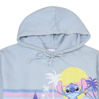 Womens UK Size M Disney Blue Pullover Hoodie