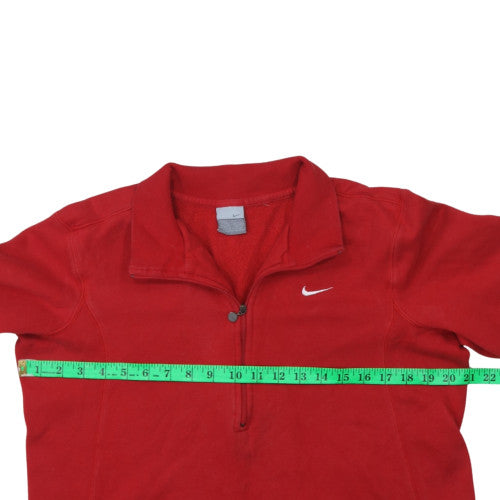 Mens UK Size L Nike Red Pullover Sweatshirt