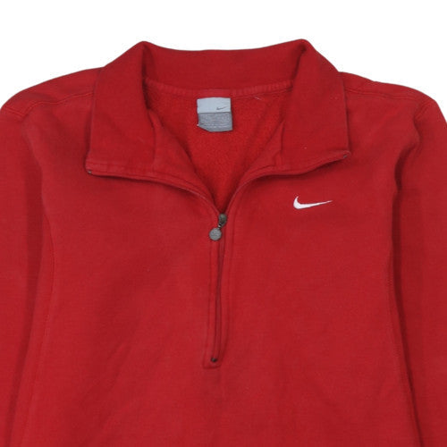 Mens UK Size L Nike Red Pullover Sweatshirt