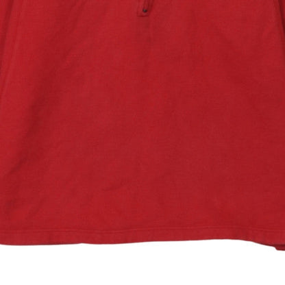 Mens UK Size L Nike Red Pullover Sweatshirt