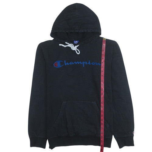 Mens UK Size M Champion Black Pullover Hoodie