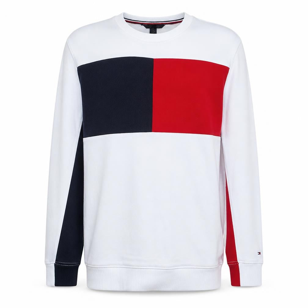 Mens UK Size XS Tommy Hilfiger Multicoloured Pullover Sweatshirt