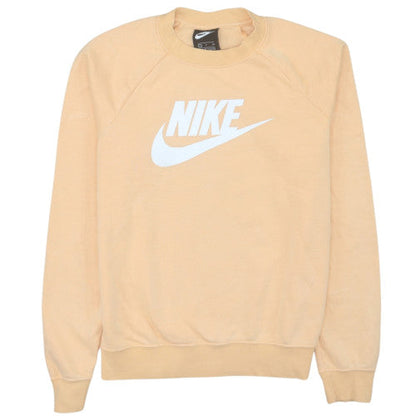 Mens UK Size S Nike Beige Pullover Sweatshirt