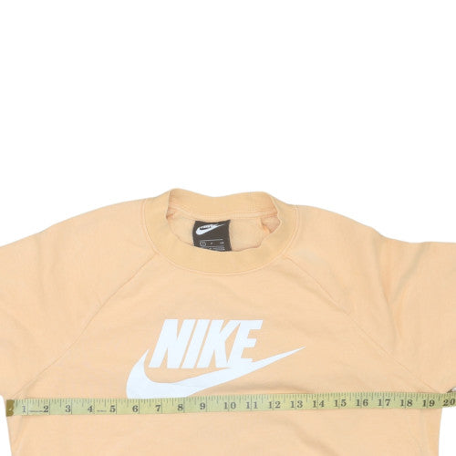 Mens UK Size S Nike Beige Pullover Sweatshirt
