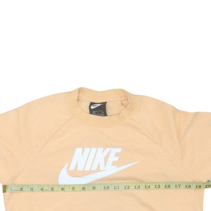 Mens UK Size S Nike Beige Pullover Sweatshirt