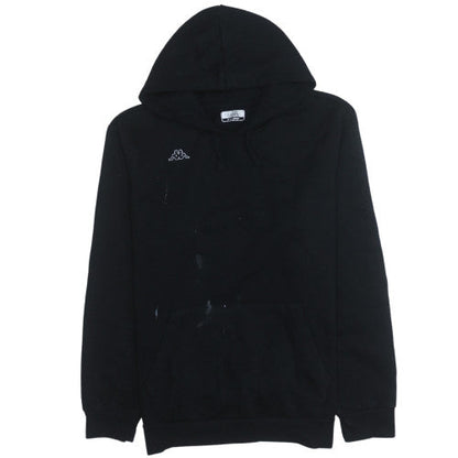 Mens UK Size XL Kappa Black Pullover Hoodie
