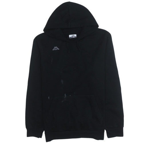 Mens UK Size XL Kappa Black Pullover Hoodie