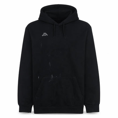Mens UK Size XL Kappa Black Pullover Hoodie