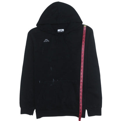Mens UK Size XL Kappa Black Pullover Hoodie