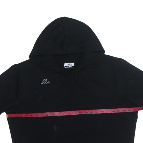Mens UK Size XL Kappa Black Pullover Hoodie